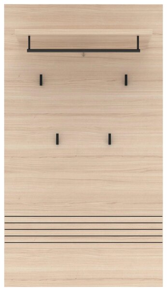 VEŠIAKOVÝ PANEL, farba duba, 78/139/30 cm Xora - Vešiakové steny