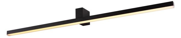 Maxlight FINGER veľké | minimalistické nástenné led svietidlo IP54 Farba: Čierna