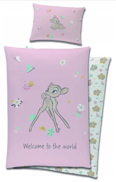 Obliečky do postieľky Bambi Disney 100x135/40x60 cm