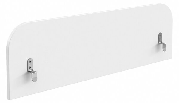 DREVONA Zábrana na posteľ BRANKO | 16 mm biela