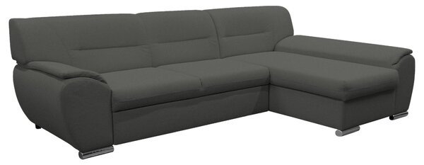 ROHOVÁ SEDAČKA, textil, sivá MID.YOU - Sedačky, Online Only