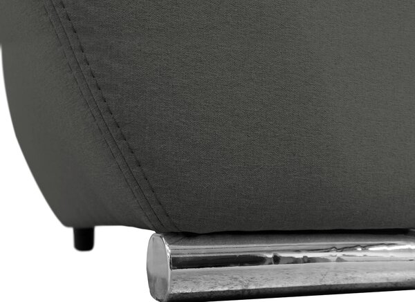 ROHOVÁ SEDAČKA, textil, sivá MID.YOU - Sedačky, Online Only