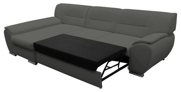 ROHOVÁ SEDAČKA, textil, sivá MID.YOU - Sedačky, Online Only