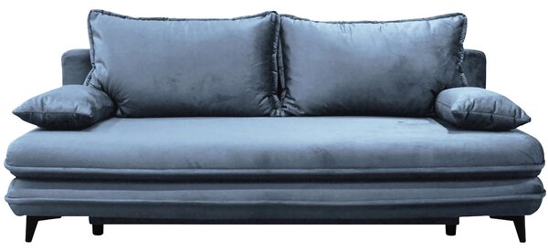 ROZKLADACIA POHOVKA, textil, svetlomodrá MID.YOU - Sedačky, Online Only