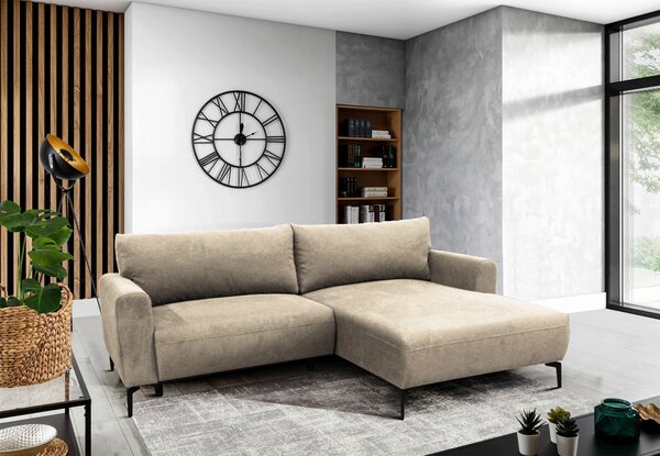 ROHOVÁ SEDAČKA, textil, béžová MID.YOU - Sedačky, Online Only