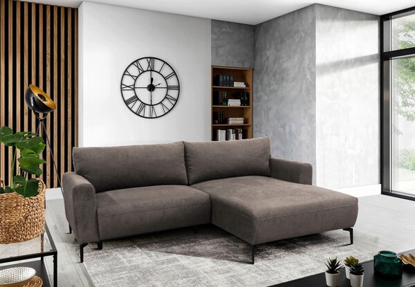 ROHOVÁ SEDAČKA, textil, svetlohnedá MID.YOU - Sedačky, Online Only