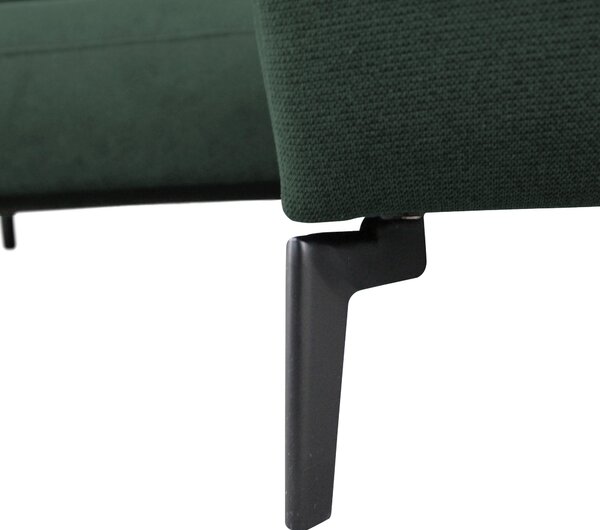 ROHOVÁ SEDAČKA, textil, tmavozelená MID.YOU - Sedačky, Online Only