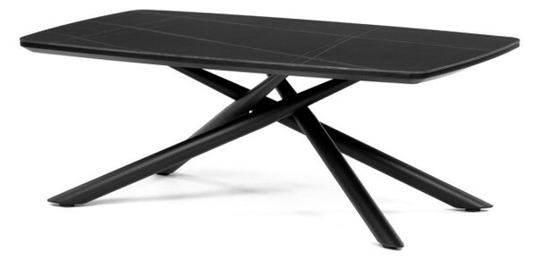 Konferenčný stolík čierny mramor AHG-X7227 BK