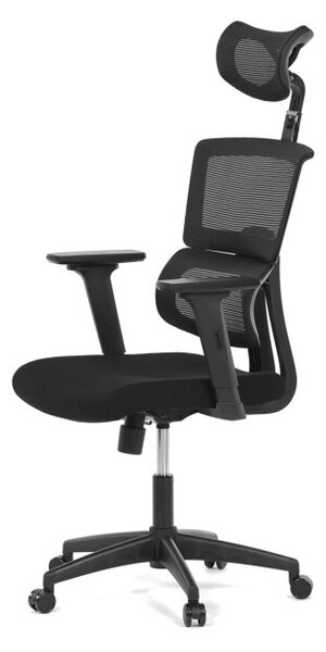 Kancelárska stolička čierna KA-B1025 BK