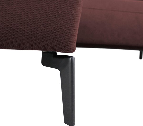 ROHOVÁ SEDAČKA, textil, červená MID.YOU - Sedačky, Online Only