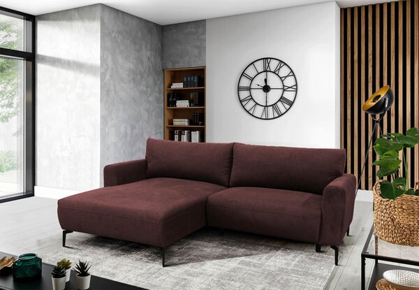 ROHOVÁ SEDAČKA, textil, červená MID.YOU - Sedačky, Online Only