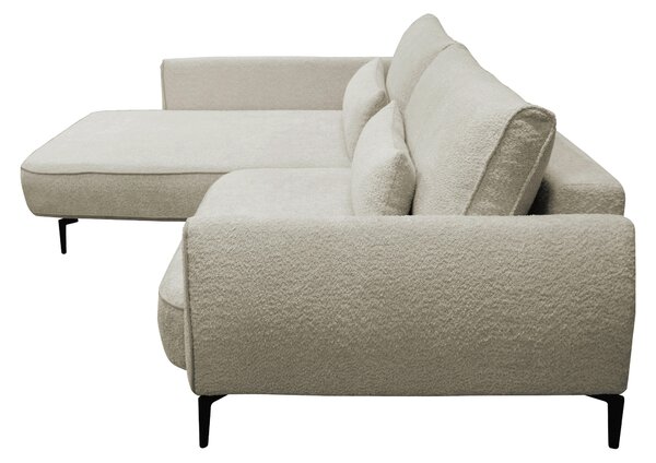 ROHOVÁ SEDAČKA, textil, krémová MID.YOU - Sedačky, Online Only