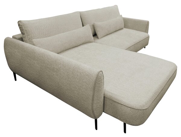 ROHOVÁ SEDAČKA, textil, krémová MID.YOU - Sedačky, Online Only