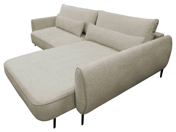 ROHOVÁ SEDAČKA, textil, krémová MID.YOU - Sedačky, Online Only