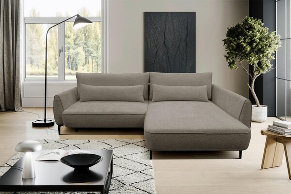 ROHOVÁ SEDAČKA, textil, béžová MID.YOU - Sedačky, Online Only