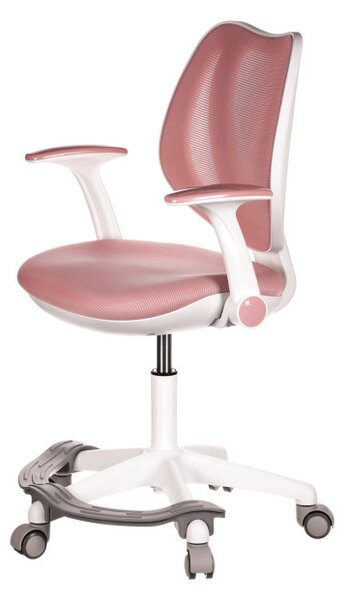 Detská otočná stolička ružová KA-C806 PINK