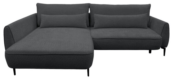 ROHOVÁ SEDAČKA, textil, tmavosivá MID.YOU - Sedačky, Online Only