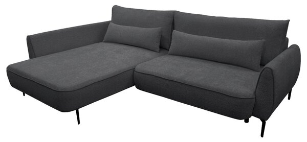 ROHOVÁ SEDAČKA, textil, tmavosivá MID.YOU - Sedačky, Online Only