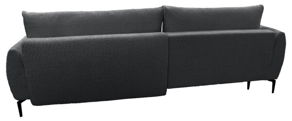 ROHOVÁ SEDAČKA, textil, tmavosivá MID.YOU - Sedačky, Online Only