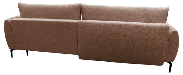 ROHOVÁ SEDAČKA, textil, hnedá MID.YOU - Sedačky, Online Only