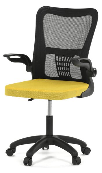 Detská otočná stolička žltá KA-K2006 YEL