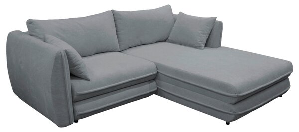 ROHOVÁ SEDAČKA, textil, sivá MID.YOU - Sedačky, Online Only