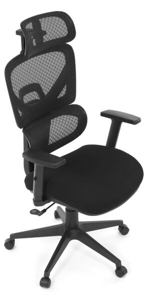 Kancelárska stolička čierna KA-Q8203 BK