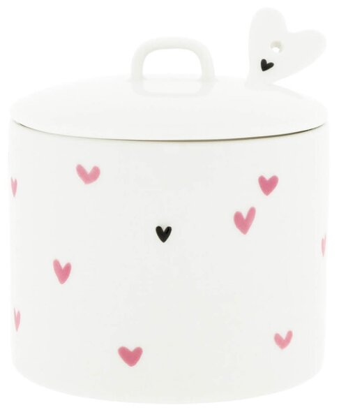 Keramická cukornička White / Rose Little Hearts
