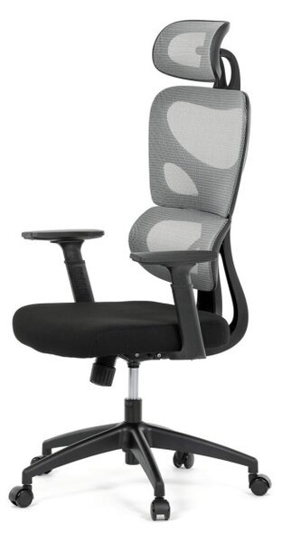 Kancelárska stolička sivá KA-K2080 GREY