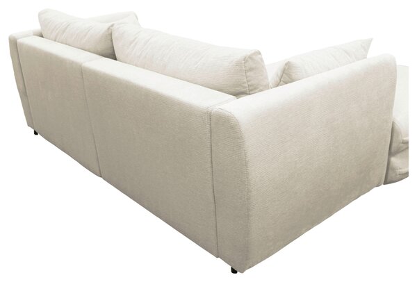 ROHOVÁ SEDAČKA, textil, krémová MID.YOU - Sedačky, Online Only