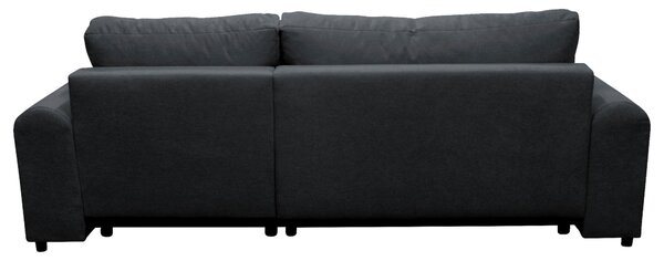 ROHOVÁ SEDAČKA, textil, čierna MID.YOU - Sedačky, Online Only