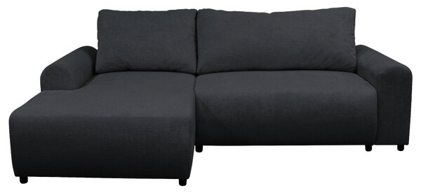 ROHOVÁ SEDAČKA, textil, čierna MID.YOU - Sedačky, Online Only