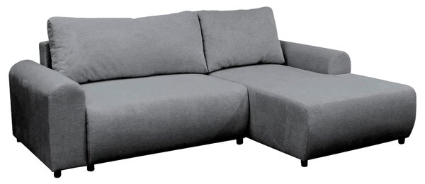 ROHOVÁ SEDAČKA, textil, sivá MID.YOU - Sedačky, Online Only
