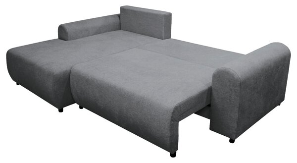 ROHOVÁ SEDAČKA, textil, sivá MID.YOU - Sedačky, Online Only
