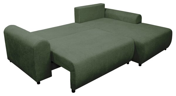 ROHOVÁ SEDAČKA, textil, zelená MID.YOU - Sedačky, Online Only