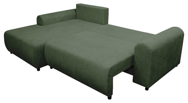 ROHOVÁ SEDAČKA, textil, zelená MID.YOU - Sedačky, Online Only