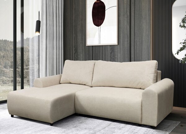 ROHOVÁ SEDAČKA, textil, béžová MID.YOU - Sedačky, Online Only