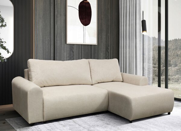 ROHOVÁ SEDAČKA, textil, béžová MID.YOU - Sedačky, Online Only