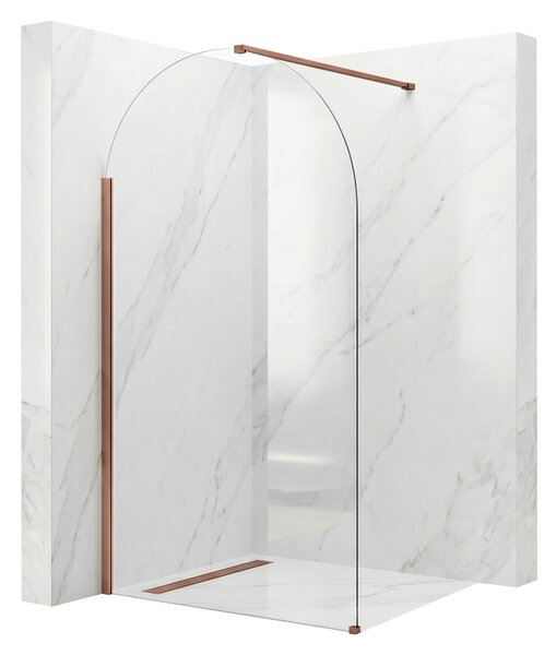 Rea Heaven, sprchová zástena Walk-in, 120 cm, medená matná, REA-K6689