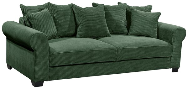 ROZKLADACIA POHOVKA, textil, tmavozelená MID.YOU - Sedačky