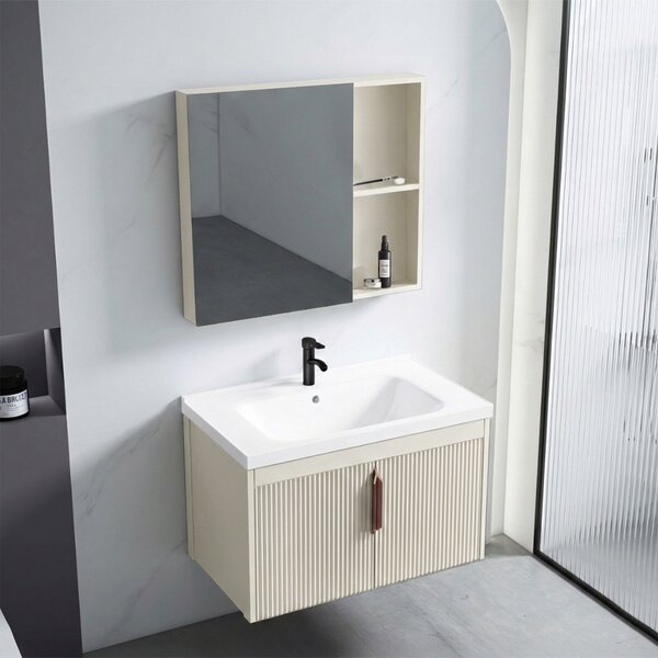 Súprava kúpeľňového nábytku s umývadlom Astor 60 cm Beige