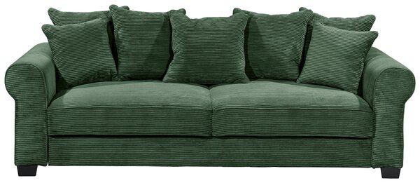 ROZKLADACIA POHOVKA, textil, tmavozelená MID.YOU - Sedačky