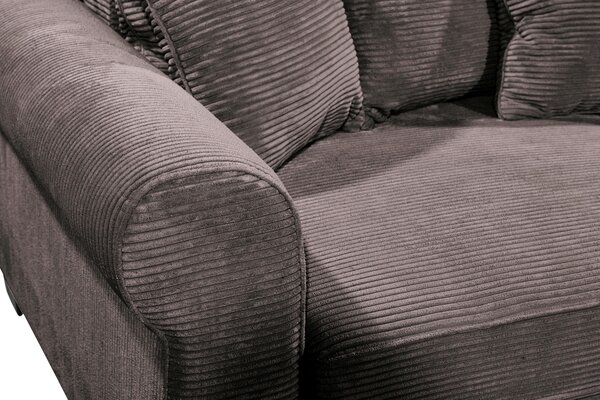 ROZKLADACIA POHOVKA, textil, hnedá MID.YOU - Sedačky, Online Only