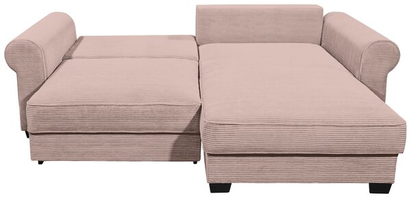 ROHOVÁ SEDAČKA, textil, ružová MID.YOU - Sedačky, Online Only