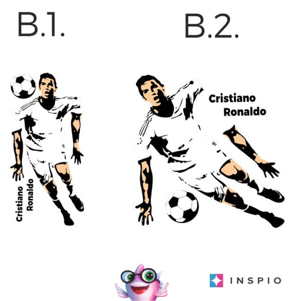INSPIO-textilná prelepiteľná nálepka - INSPIO-výroba darčekov a dekorácií - Cristiano Ronaldo - nálepka