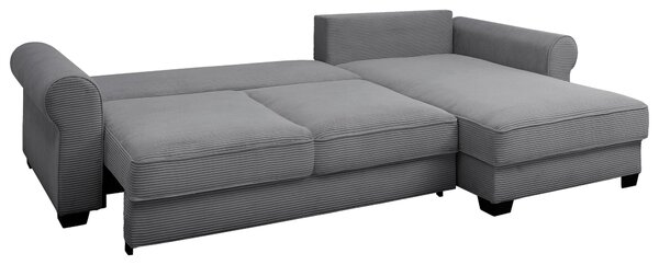 ROHOVÁ SEDAČKA, textil, tmavosivá MID.YOU - Sedačky, Online Only