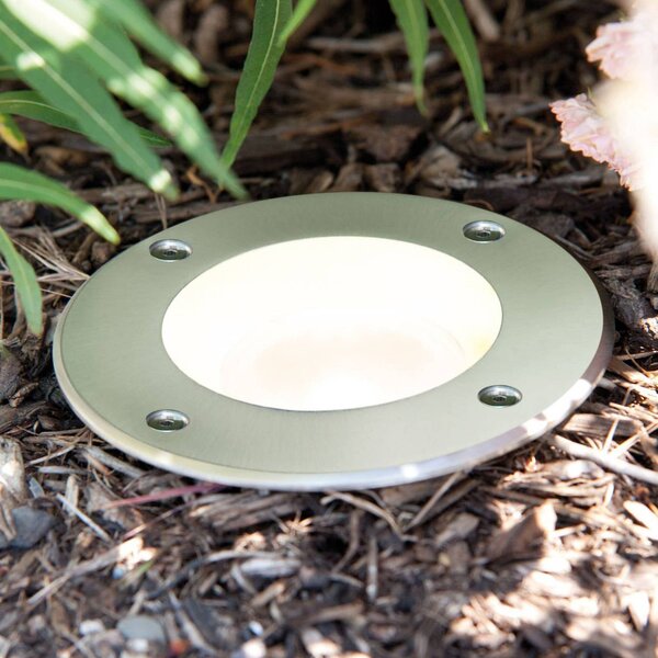 Paulmann LED nájazdové svietidlá Special, IP67, Ø 11 cm, Hliník / sivá / zinok, Nehrdzavejúca oceľ, Zapustené podlahové svetlo