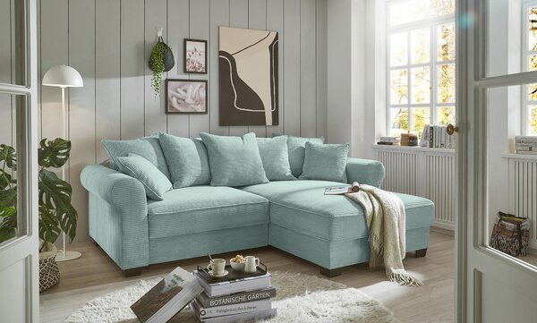 ROHOVÁ SEDAČKA, textil, šalviovozelená MID.YOU - Sedačky, Online Only