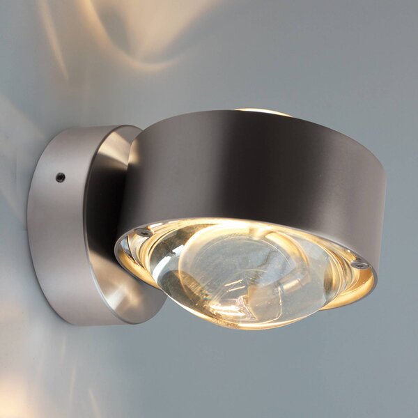Top Light Nástenné svietidlo Puk Wall, G9, matný chróm, Chrómová / strieborná, Obývacia izba / jedáleň, kov, Moderný, Nástenné svietidlo