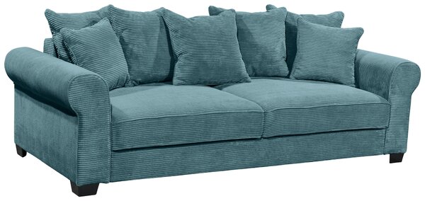 ROZKLADACIA POHOVKA, textil, azúrovomodrá MID.YOU - Sedačky, Online Only